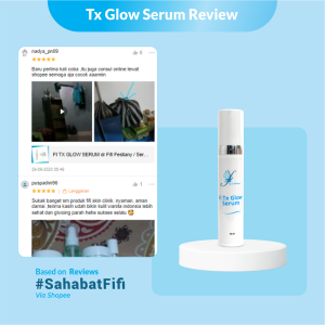 FI TX GLOW SERUM dr Fifi Festiany / Serum Glow Urat Merah Sensitif