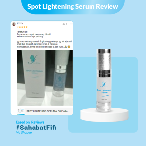 FI SPOT LIGHTENING SERUM dr Fifi Festiany / Serum Flek Hitam Bekas Jerawat Cerah / BPOM