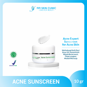 FI STAYCLEAR ACNE SUNSCREEN dr Fifi Festiany / Krim Siang Jerawat dan Kulit Berminyak