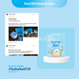 FI MASKER PEEL OFF MINT dr Fifi Festiany / Masker Klinik Kecantikan Wajah