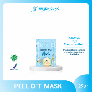 FI MASKER PEEL OFF MINT dr Fifi Festiany / Masker Klinik Kecantikan Wajah